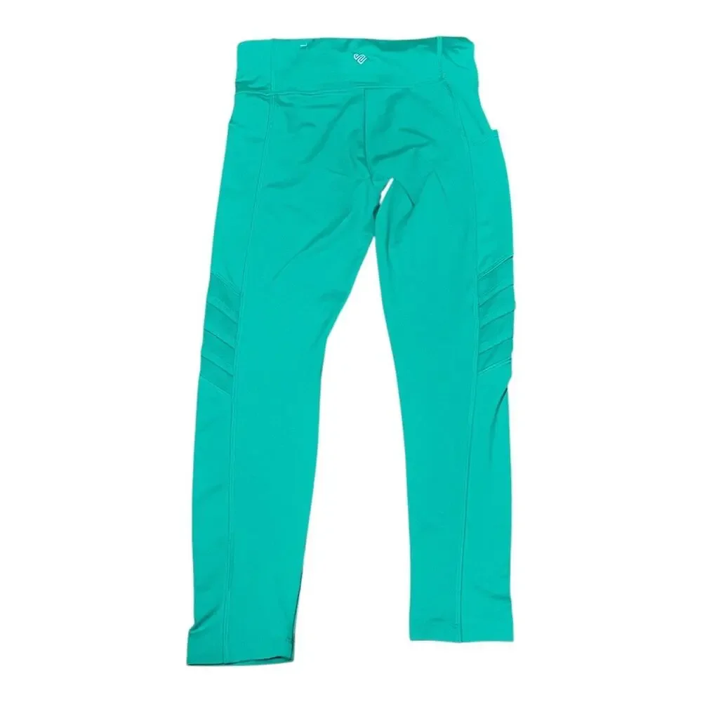 Justice Active Leggings Girls Size 10 Color Green Gym Athletic